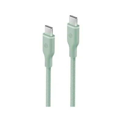 Bazic Gocharge Weave Usb-C To Usb-C 480Mbps 60W Cable 1.5M - Green
